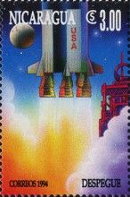 Start of Saturn V Rocket