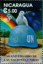 UN50 - Peacekeeper Helmet and Dove