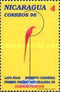 Red Parrot, by Ernesto Cardenal