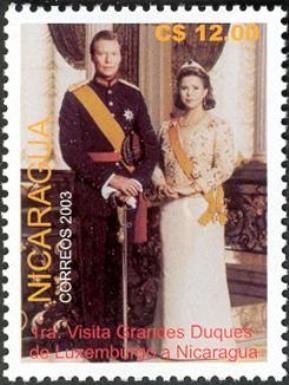 First visit of the Grand Duke of Luxembourg to Nicaragua