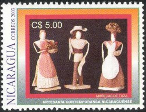 Dolls made of Cob