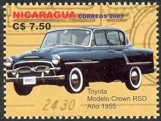 Toyota Modelo Crown RSD 1955