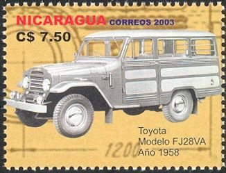 Toyota Modelo FJ28VA 1958