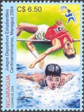 Swimming and high jump
