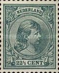 Princess Wilhelmina (1880-1962) with Hanging Hair