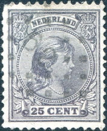 Princess Wilhelmina (1880-1962) with Hanging Hair