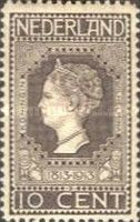Anniversary Stamps - Queen Wilhelmina - missing Perforation
