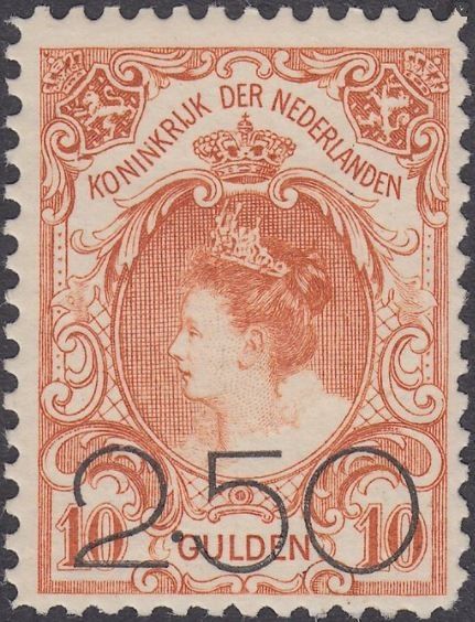 Queen Wilhelmina - Overprint