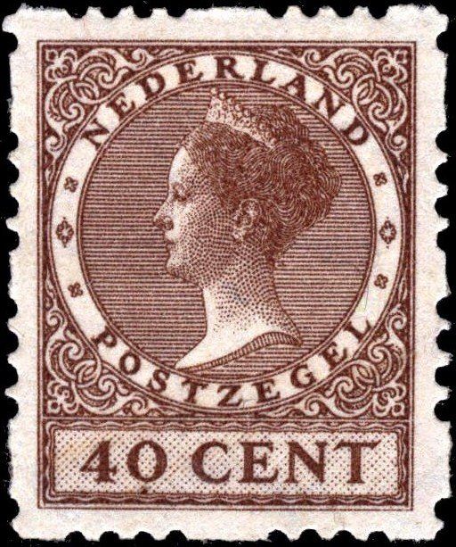 Queen Wilhelmina (1880-1962) 1925 - Coil