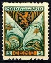 White Lily & coat of arms of Noord Brabant province