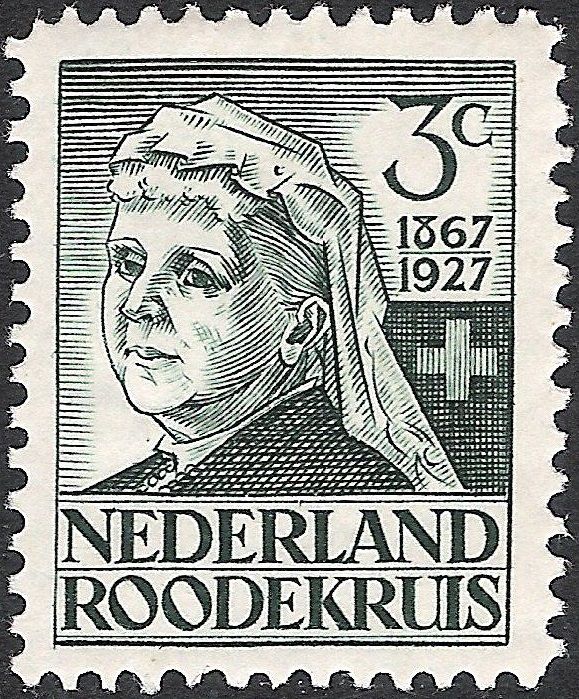 60th Anniversary of Red Cross - Queen Emma (1876-1934)