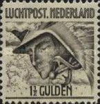 Mercury head over Netherlands landscape