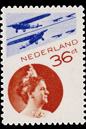 Fokker F VII & Queen Wilhelmina