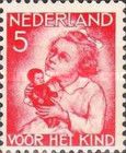 Children's Stamps - Girl with Doll
