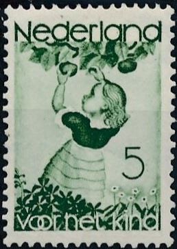 Girl picking Apples