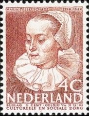 Marja Tesselschade (1594-1649) poet