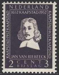 Jan van Riebeeck (1619-1677), Founder of Capetown