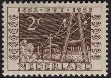 Telegraph Lines and Railways (1852)