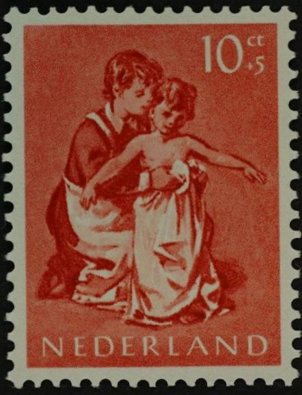 Nurse playing with Infant