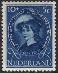 After Painting "Philip Huygens" by Adriaen Hanneman