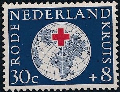 Red Cross with Globe