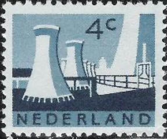 Cooling Towers of Coal Mines in Limburg Province