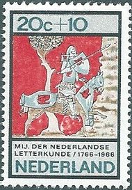 Fragment of a Miniatur of "Knight Walewein"