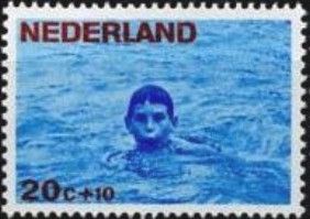 Boy at Swimming Education