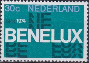 30th Anniversary of the BENELUX - Graphic Composition