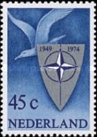 25th Anniversary of N.A.T.O. - Coat of Arms & seagull