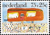 Children's Drawing: Caravan