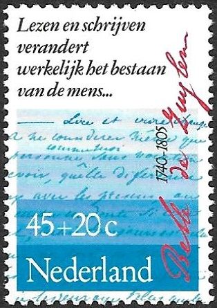 Fragment of a Letter written by Belle van Zuylen