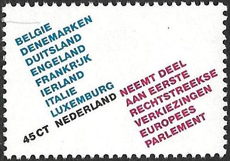 1st direct general Elections European Parliament