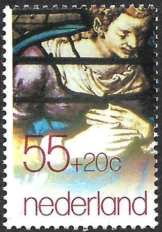 "Mary" (detail, Birth of Christ)
