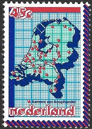 Map with the 36 Chambers of Commerce
