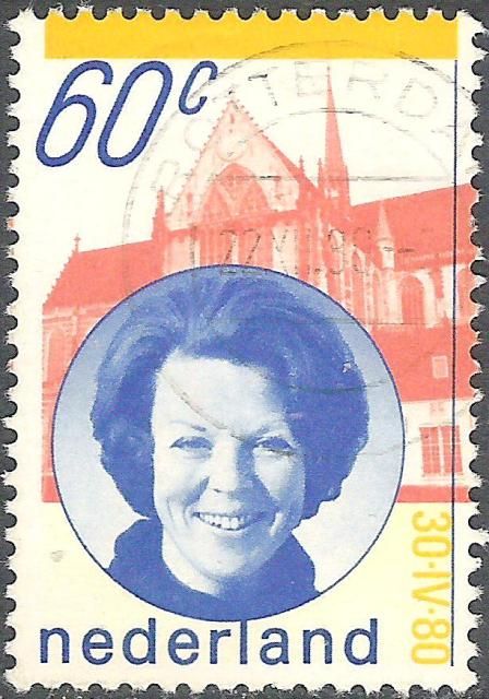 Queen Beatrix and New Church, Amsterdam