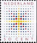 December Stamps 1987 - Sparkling Star made of Dots