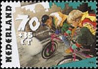 Children Cycling