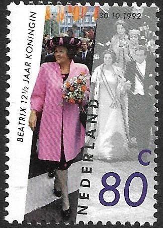 12½ Years since Accession to the Throne of Queen Beatrix