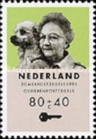 Senior Citizens - Elderly Woman with Dog