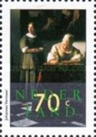 "Lady writing a Letter with her Maid"