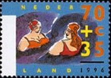 Elderly swimming
