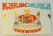 Birthday Cake with Present