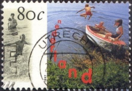 Children Playing in Boat