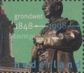 Constitution: Monument of Thorbecke (1798-1872), Politician