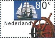 "Europa" (Cadet Ship) and Ship's Wheel