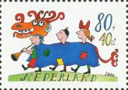 Children playing Dragon