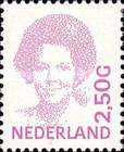 Queen Beatrix (1938-), Type 'Inversion' - Die Cut