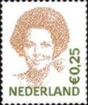 Queen Beatrix (1938-), Type 'Inversion' - Die Cut