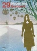 Snowflakes, Windmill, Stream and Woman